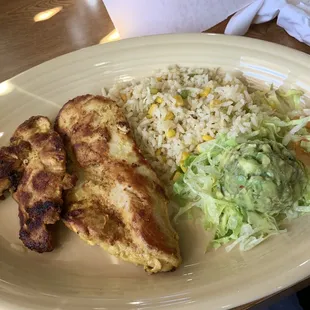 a plate of food