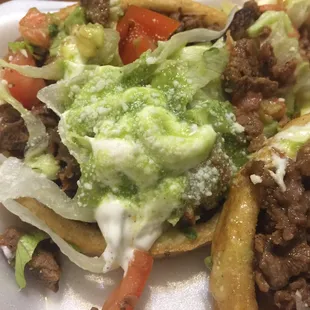 The Best Carne Asada Sopes Ever