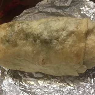 Carne Asada burrito