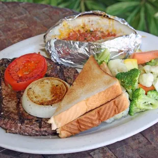 steak, food