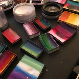 All set up for Kids night and free facepainting 5-8pm