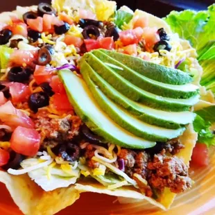 nachos, food