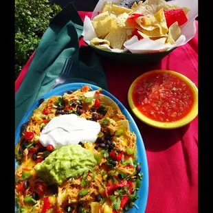 nachos, food