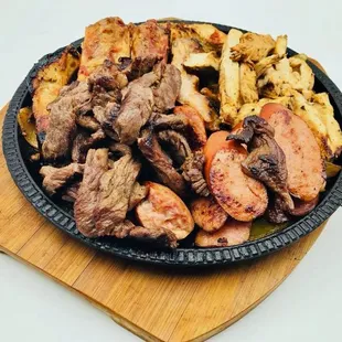 a plate of food