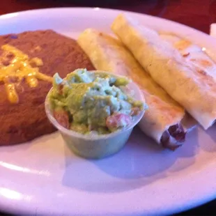a plate of food