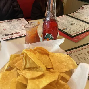 Papitas de bienvenida