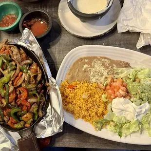 Steak Fajitas