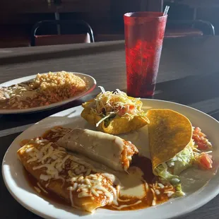 Casa Mexicana Combo plate