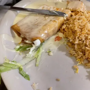 Chicken Chimichanga