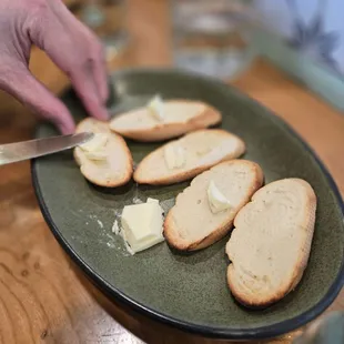 Baguette ($6 with up to 3 free refills)