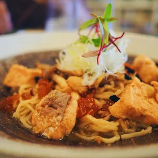 Salmon Ikura Spaghetti