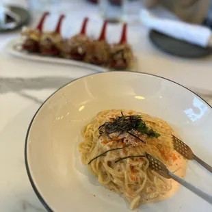 Mentaiko Cream Spaghetti