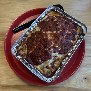 Classic Meat Lasagna Dinner for 1