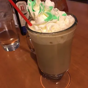 Irish coffee. Very good