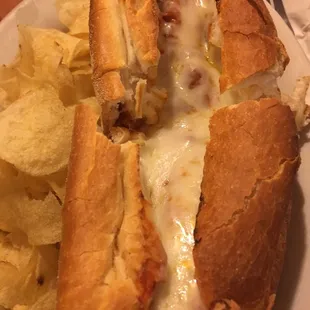 Chicken parm sub