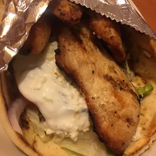 Chicken Souvlaki