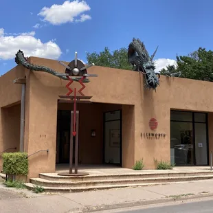 Well, not part of Sena, but we passed this amazing dragon atop a realty office on the way.  Now that is amazing public art!!