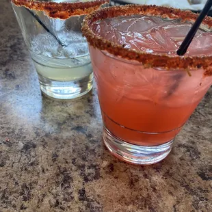 Classic and Watermelon Margarita