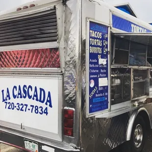 the back of a food truck