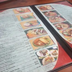 ramen and noodles, menu