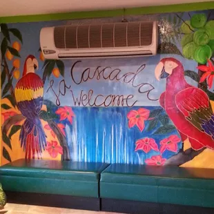 Entry way in the new La Cascada restaurant location