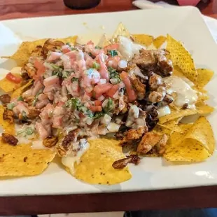 Chicken nachos