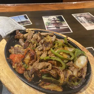 Steak fajits
