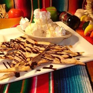Nachos chocolate