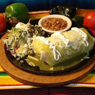 Carne azada burrito