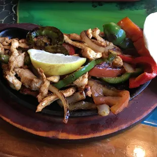 Fried/cooked veggies with chicken