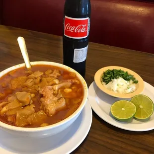 Menudo available Saturday&apos;s and Sunday&apos;s
