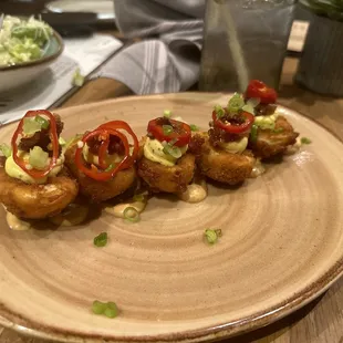 Crispy Deviled Eggs