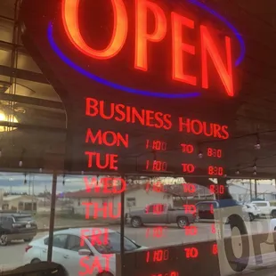 Hours during Spring Break 2020