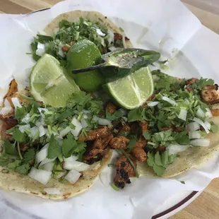 Order of tacos