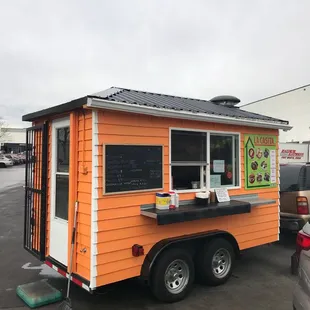 The food truck itself.