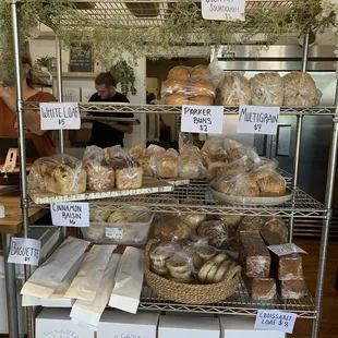 Several Bread/Loaves Options