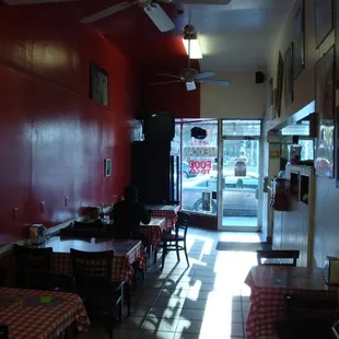 La Casita Chilanga interior from rear--darker pic than real room