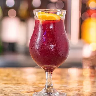 a close up of a drink in a glass