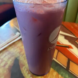 Strawberry horchata