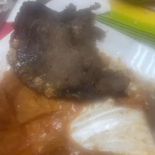 Very water down salsa roja