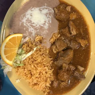 The pork verde was awesome!