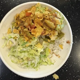 The "grilled vegetable" bowl