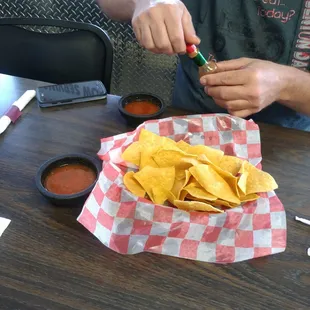Chips and dip