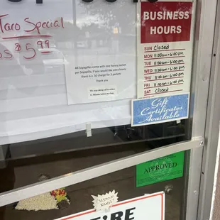 Business hours