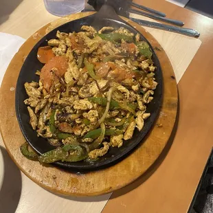 Lunch Chicken Fajitas