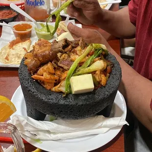 Molcajete especial