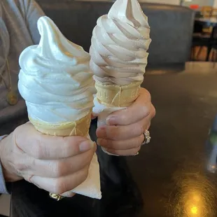 Cones for dessert