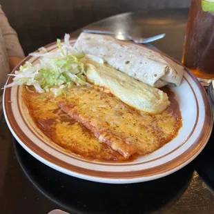 Combo #7 before adding any salsa