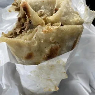Chile verde burrito