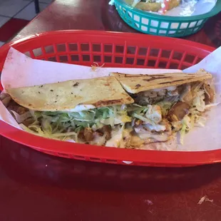 Grilled Chicken Quesadilla